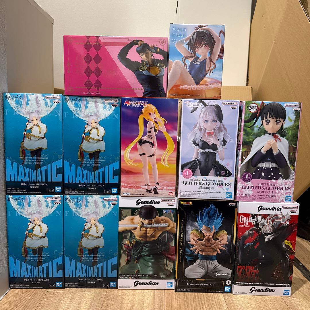 最新プライズフィギュアまとめ売り12個 - メルカリ
