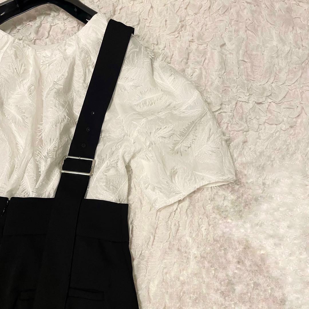 美品✨ アルアバイル エステル ダブルクロス サロペット パンツ オールインワン