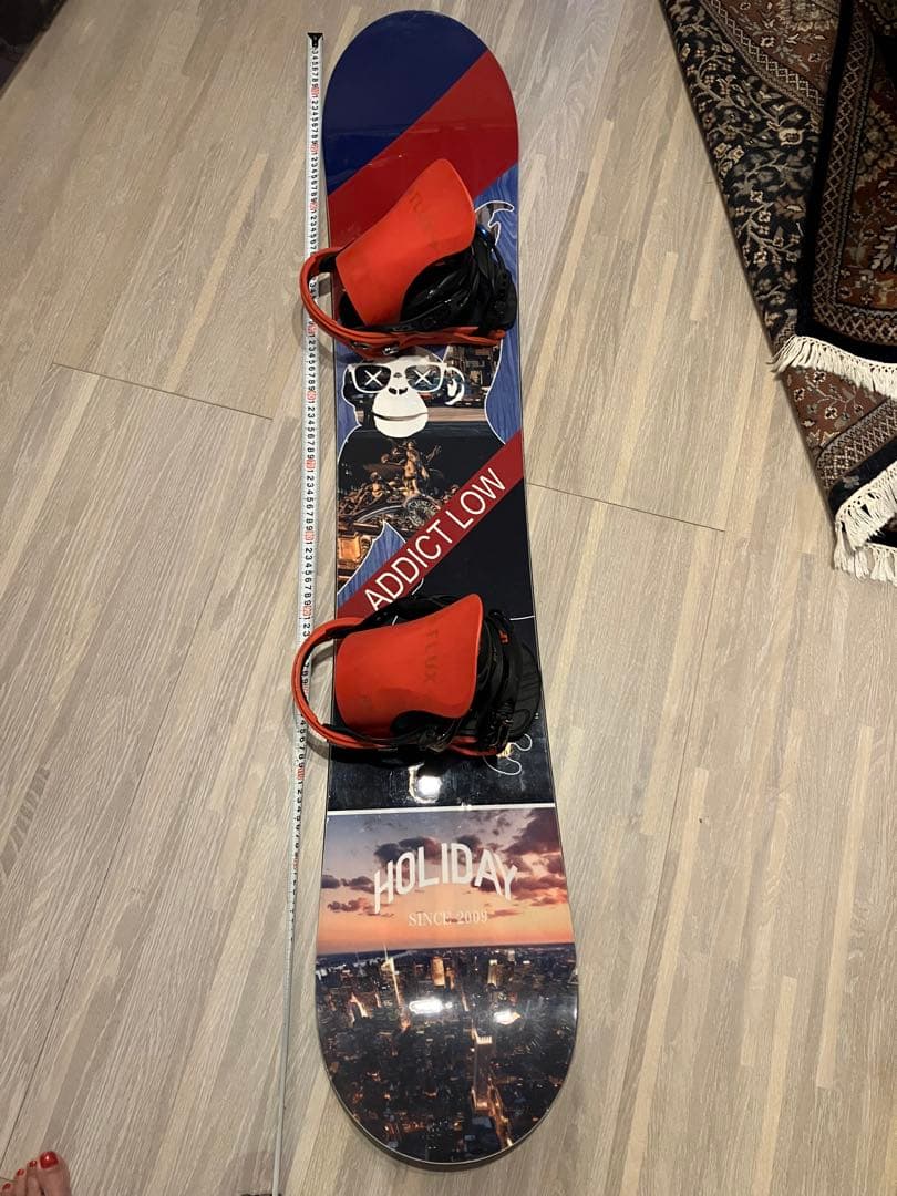 HOLIDAY スノーボード バインディング付き