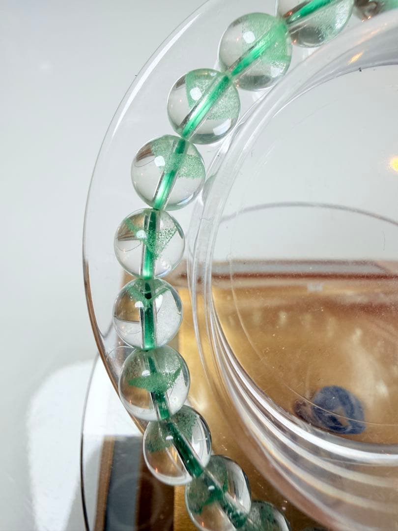 グリーンファントム　クォーツブレスレット【マダガスカル産】