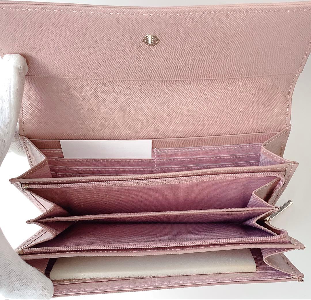 新品★ピンキー＆ダイアン★パドロック カード収納付き 大容量 長財布★ピンク