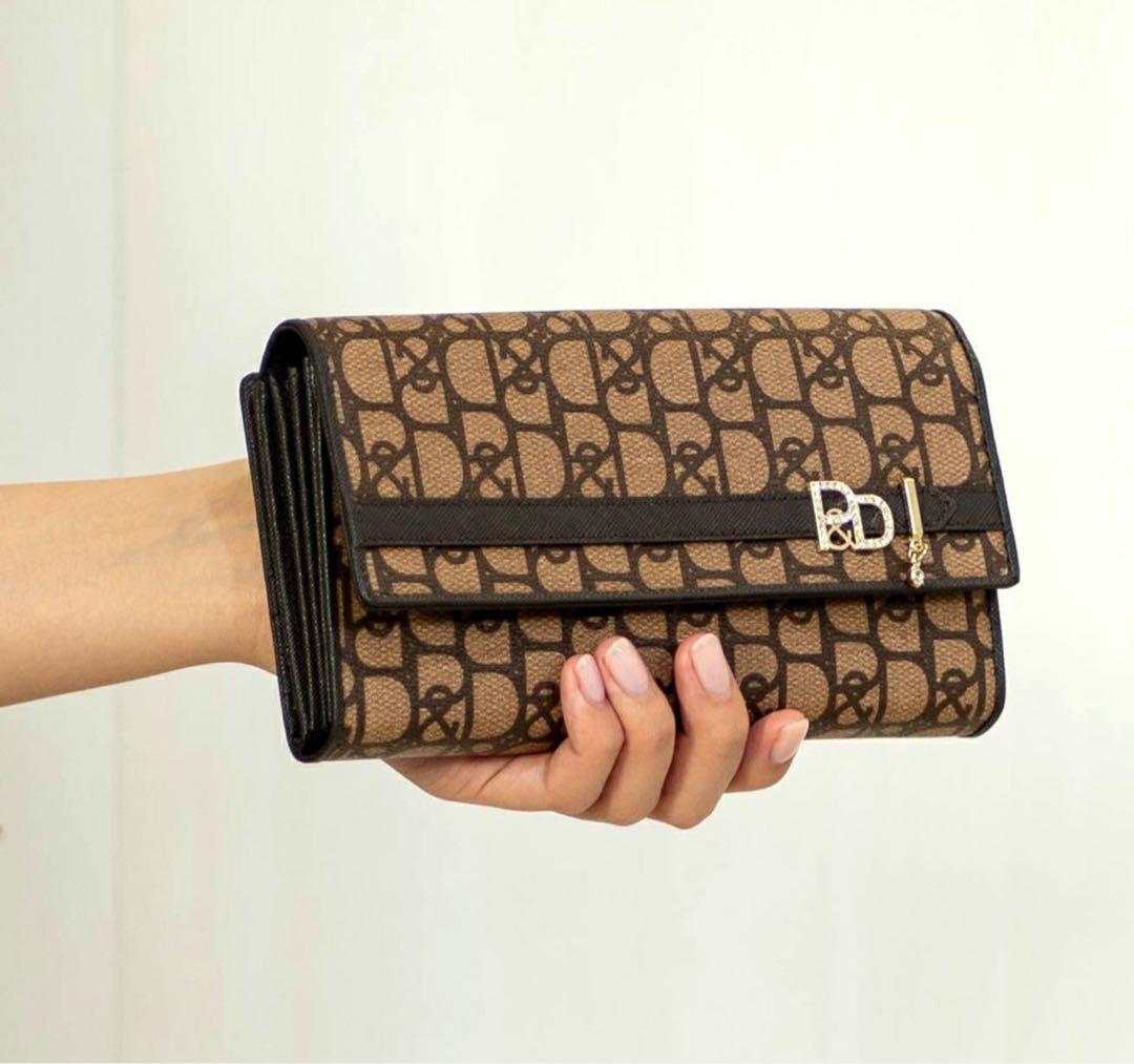 新品★ピンキー＆ダイアン★パドロック カード収納付き 大容量 長財布★ピンク