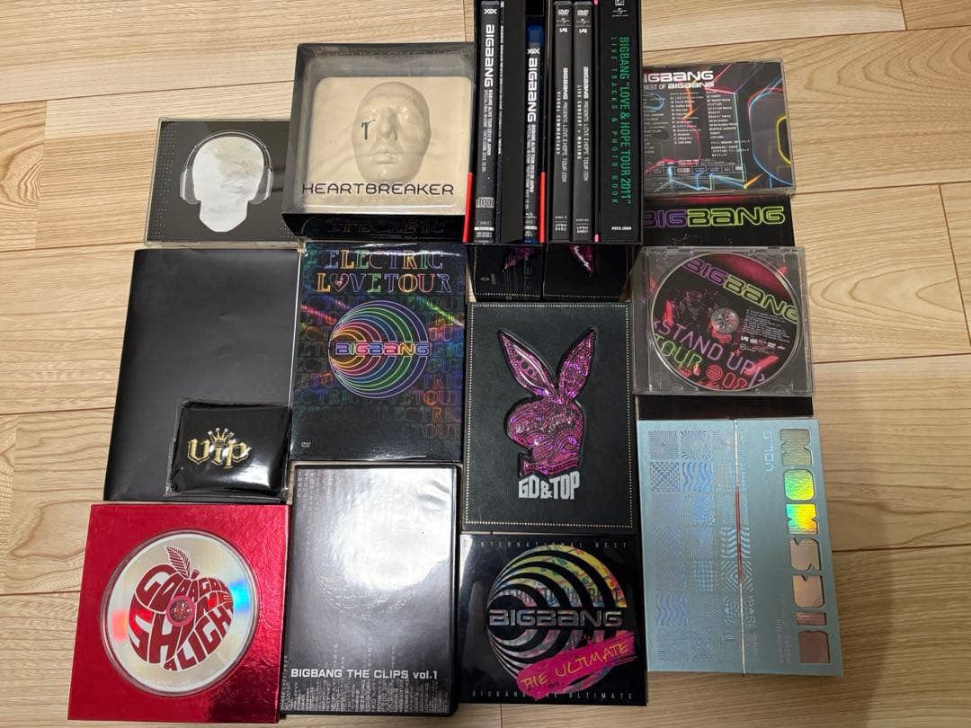bigbang CD DVD BD グッズ まとめ売り ペンライトジャンク