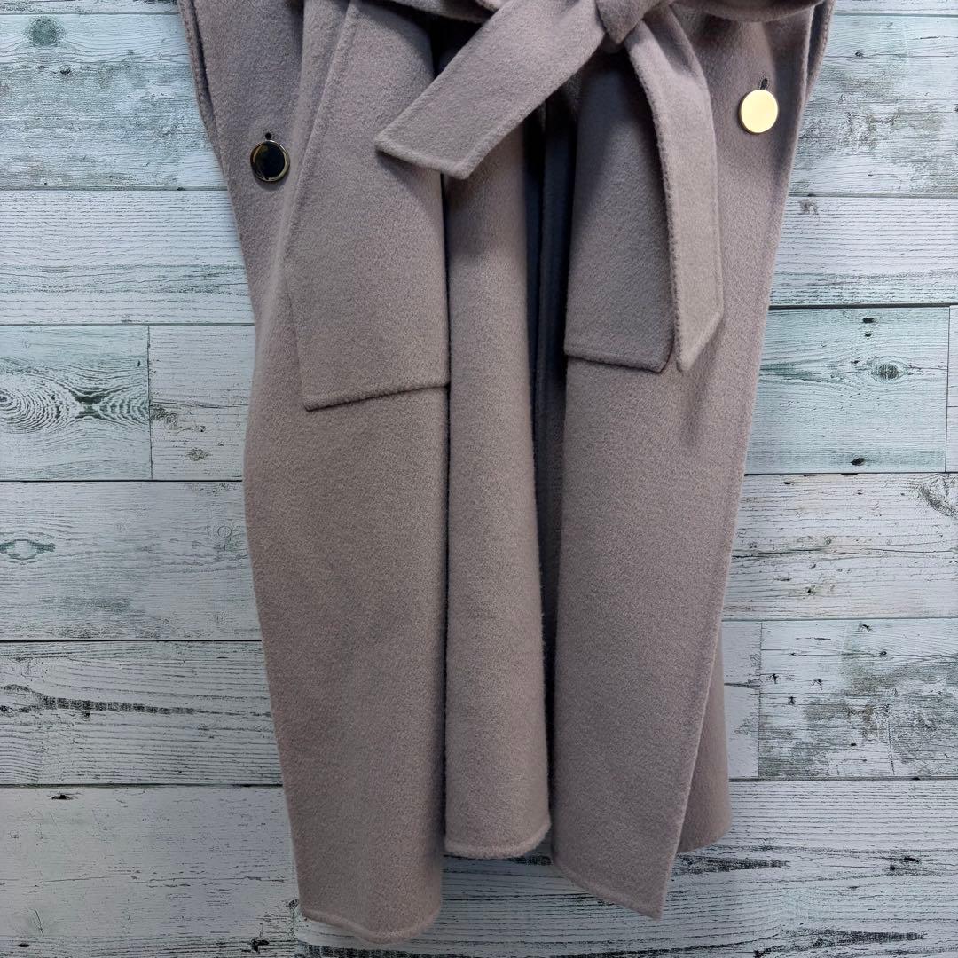 ほぼ未使用　ダイアグラム　グレースコンチネンタル　ベルト付リバートレンチストール