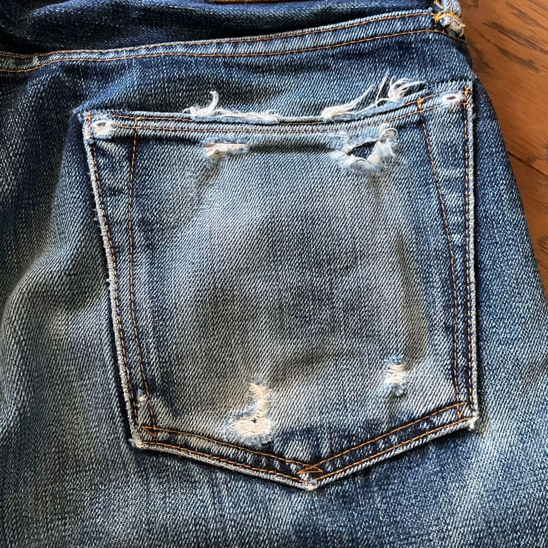 ダブルアールエル ラルフローレン ジーンズ ヴィンテージ M インディゴ 32