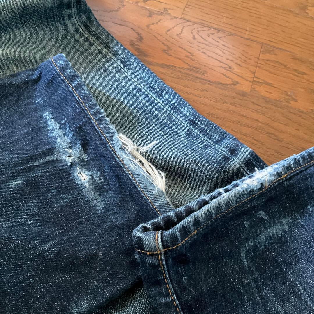 ダブルアールエル ラルフローレン ジーンズ ヴィンテージ M インディゴ 32