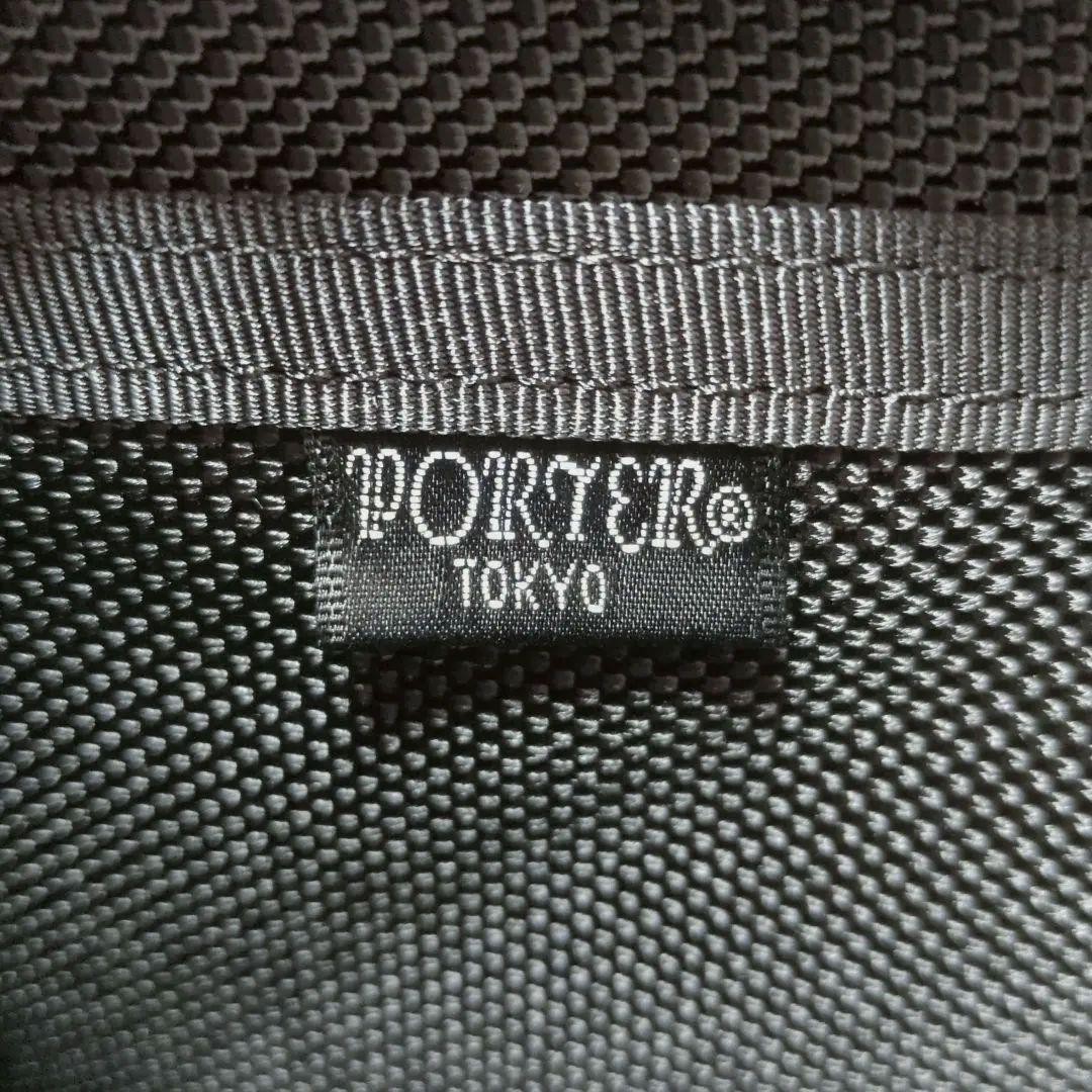 【超美品】PORTER　HEAT　ウエストバッグ　L　ブラック　マグライト付属