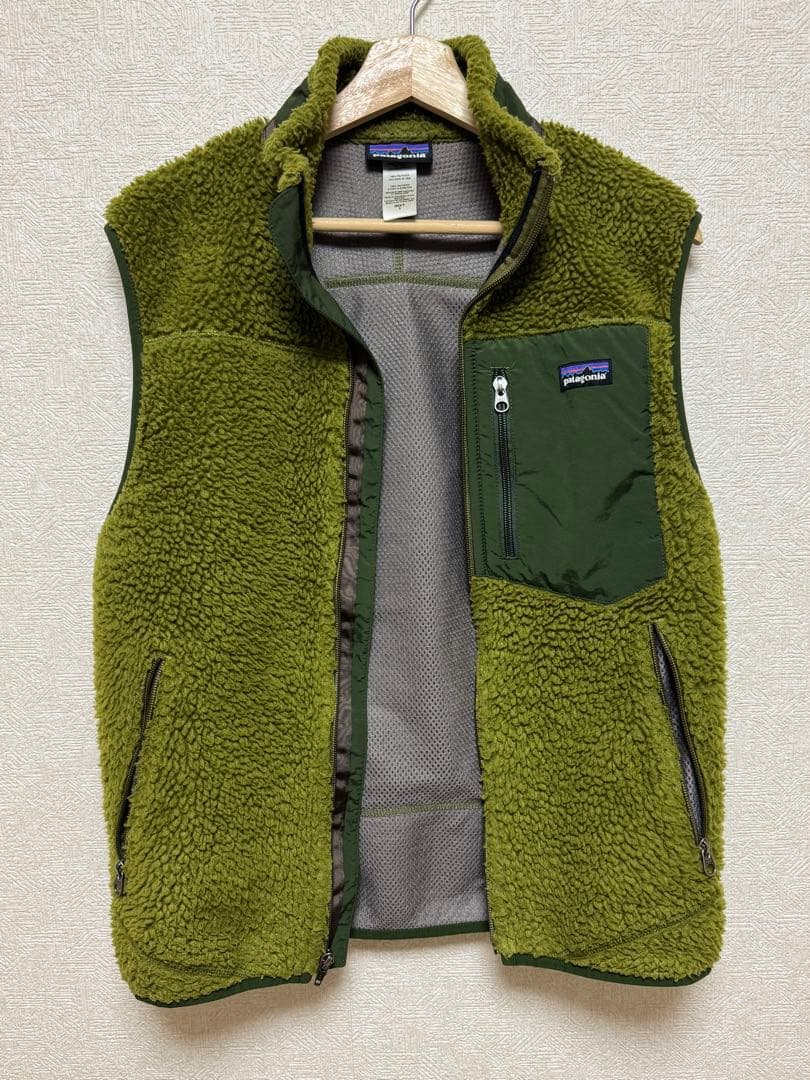 patagonia レトロX ベスト S フリースベスト オリーブグリーン - メルカリ
