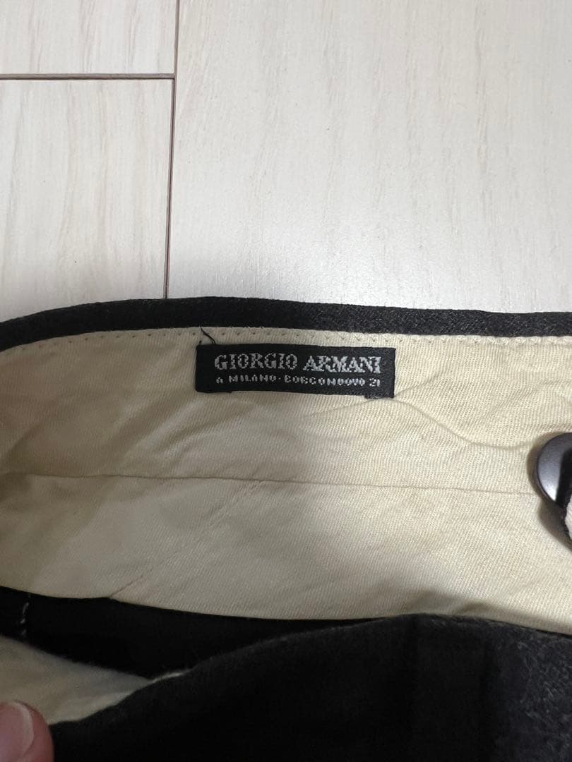 G*G様 80s〜90s giorgio armani ブラックスラックス