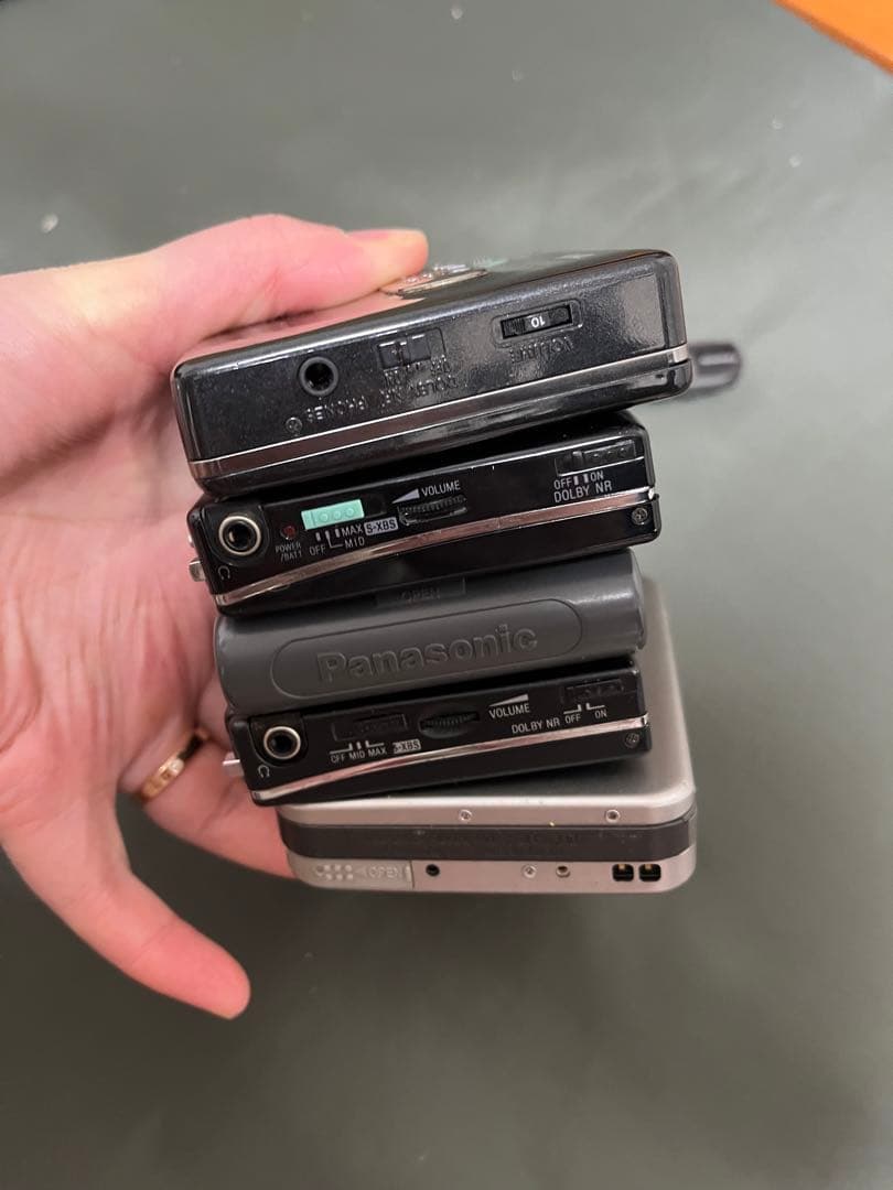 Panasonic /Aiwaカセットプレーヤー　まとめ売り5台