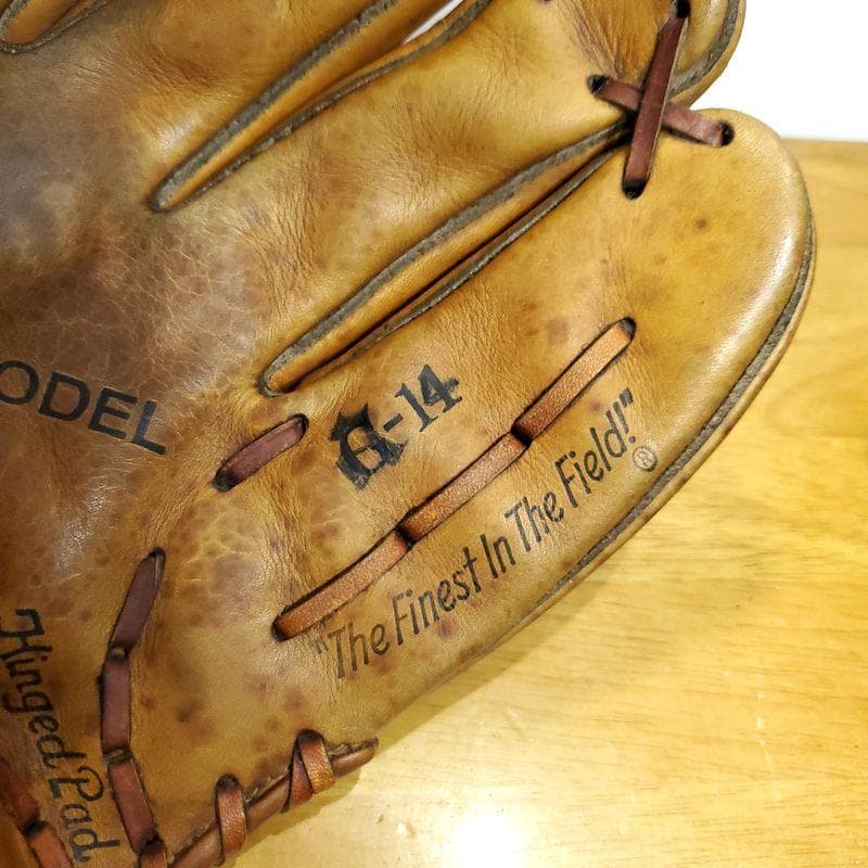ローリングス 角盈男モデル ビンテージ Rawlings 内野用 軟式グローブ