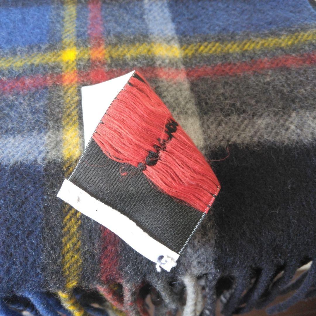 Joshua Ellis 別注OLD ENGLAND 　大判カシミアストール