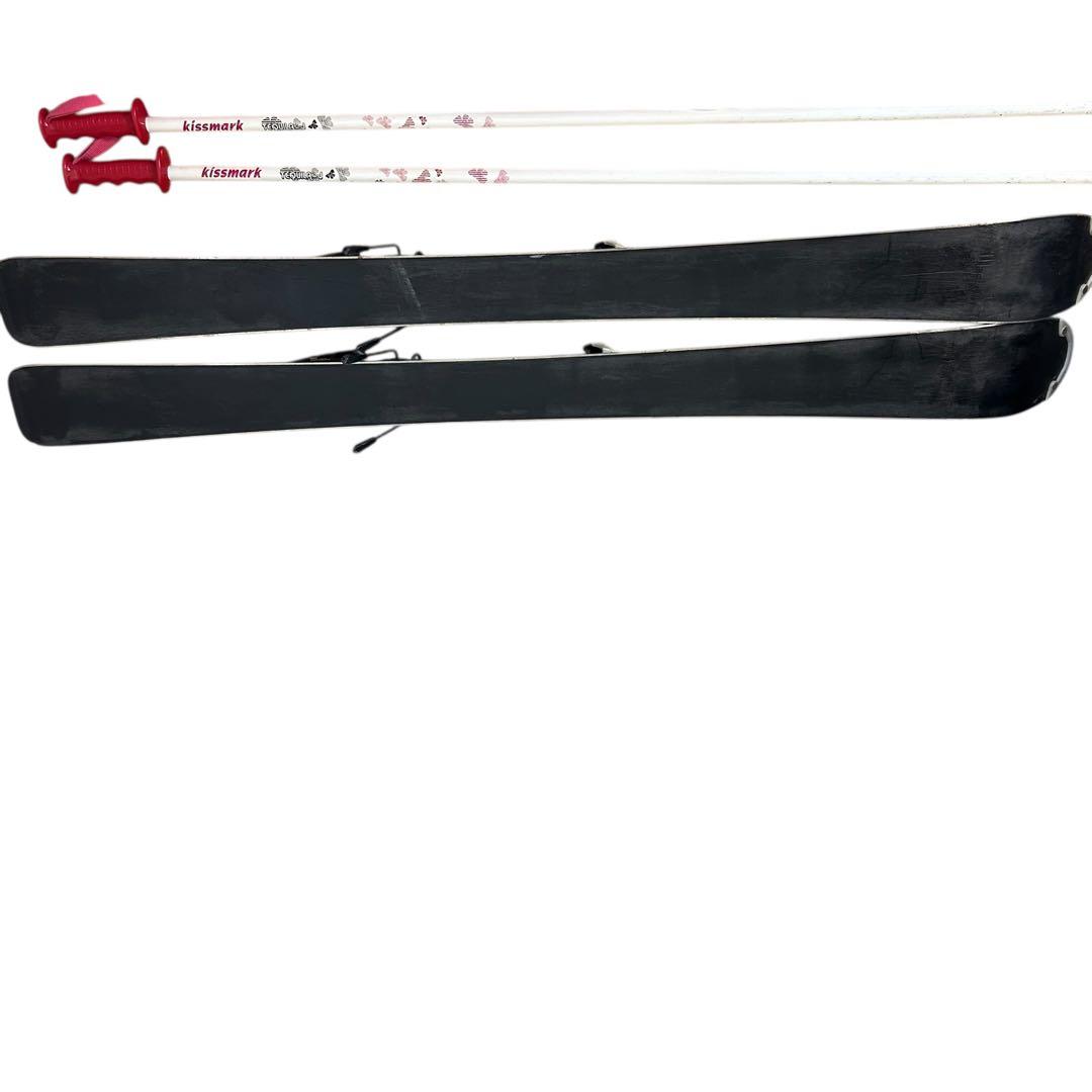 ⑥SWALLOW スキー板 3点セット ジュニア110cm 21cm