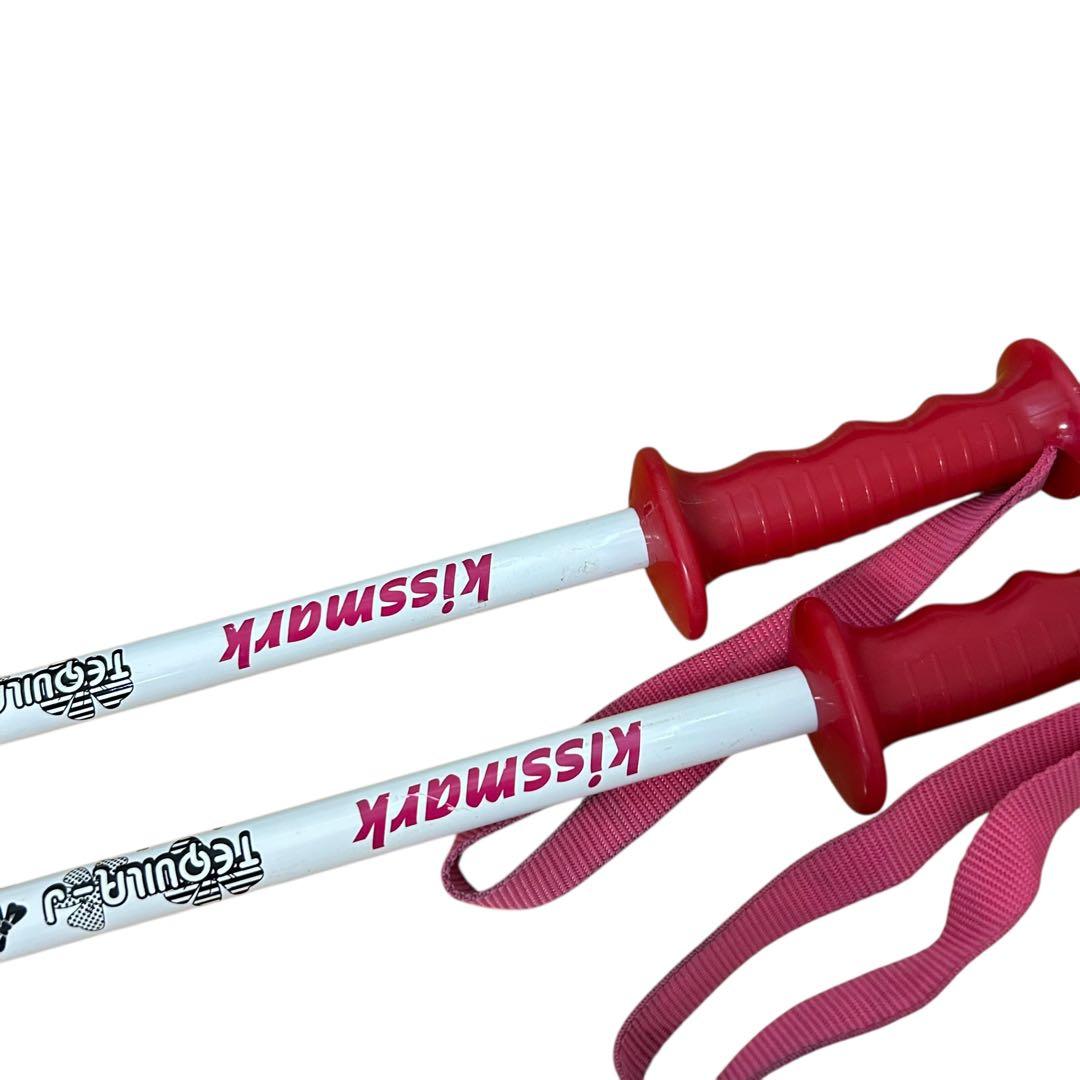 ⑥SWALLOW スキー板 3点セット ジュニア110cm 21cm