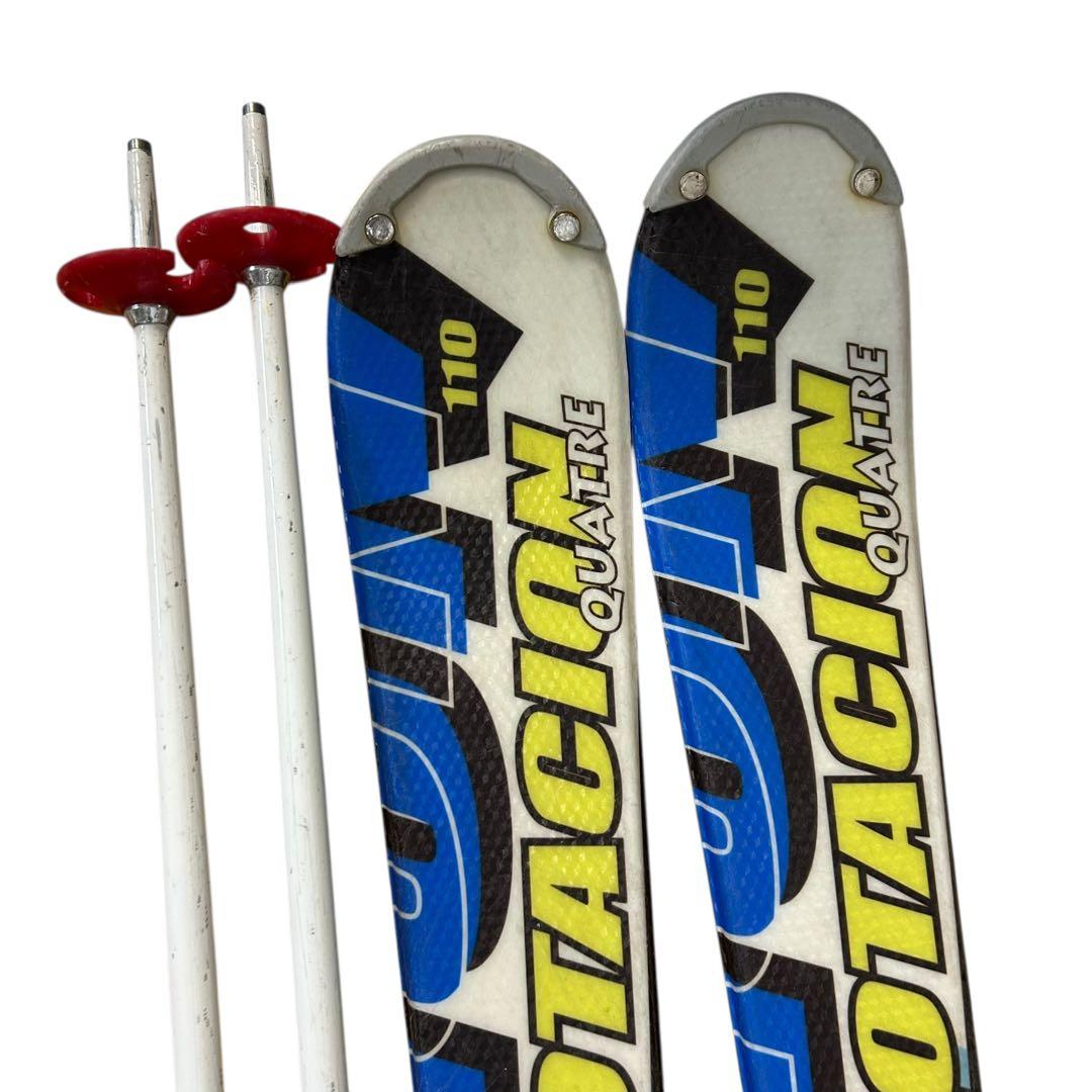 ⑥SWALLOW スキー板 3点セット ジュニア110cm 21cm