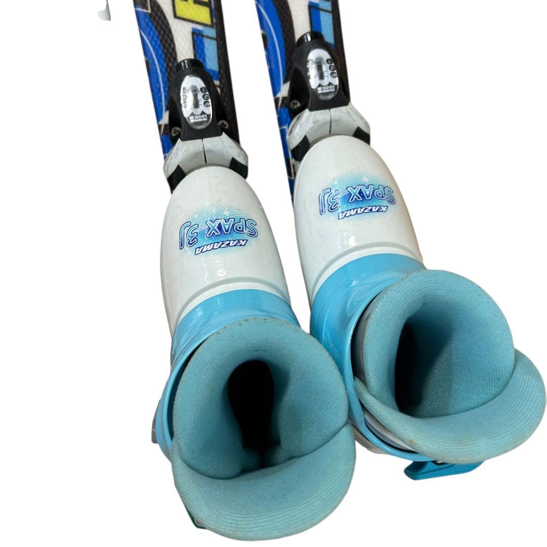 ⑥SWALLOW スキー板 3点セット ジュニア110cm 21cm