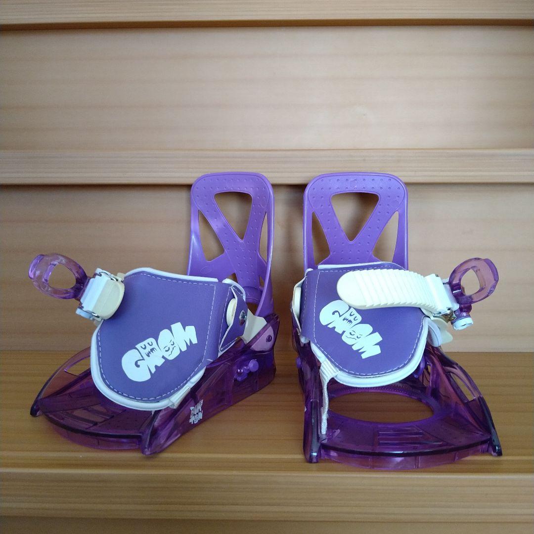 BURTON　ビンディング　GROM　Youth パープル