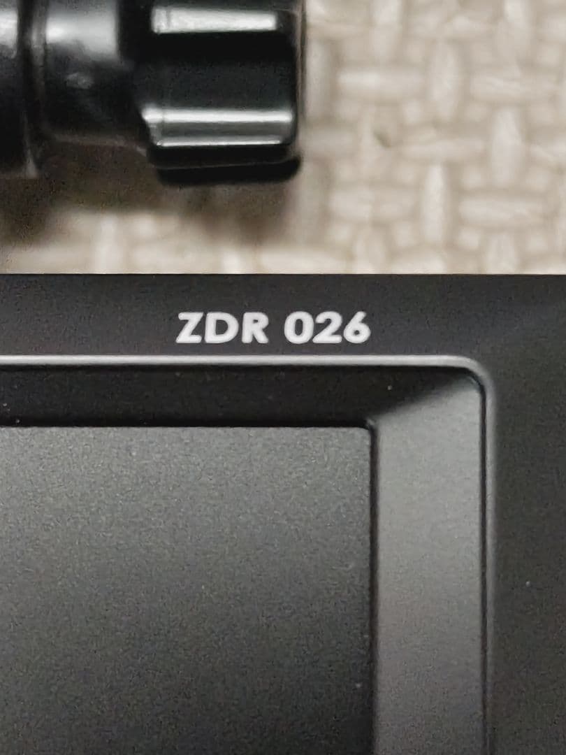 コムテックZDR 026 ドライブレコーダー 前後カメラ配線付き