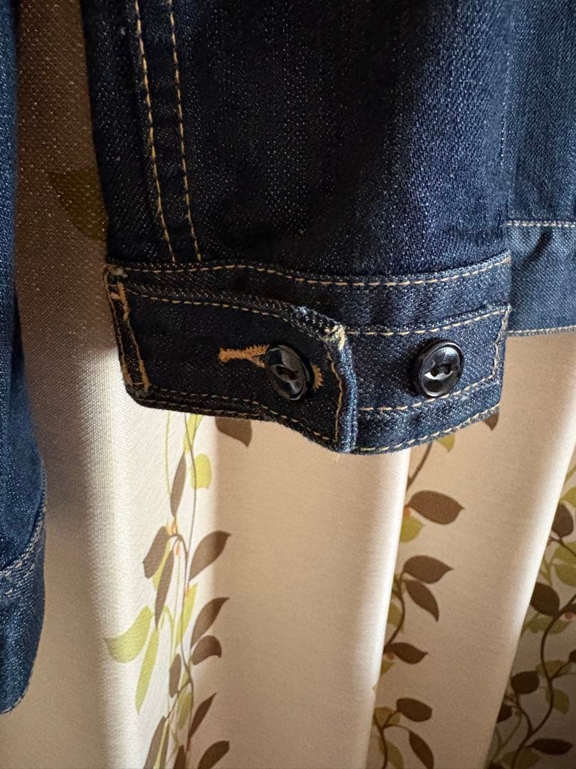 AVIREX デニムジャケット ダークブルー