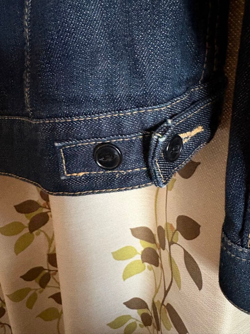 AVIREX デニムジャケット ダークブルー