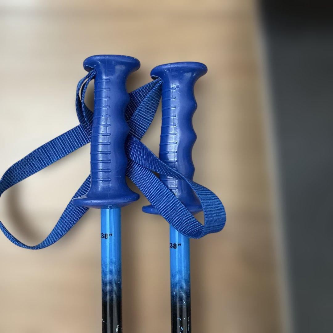 elan スキー 130cm カモフラージュセット