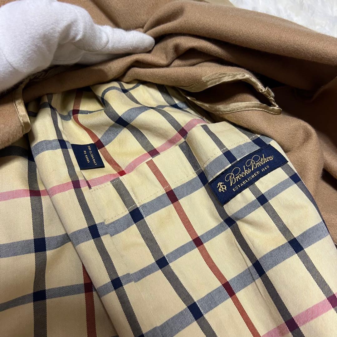 極美品✨ ブルックスブラザーズ バルマカーンコート ロング ライナー カシミヤ混