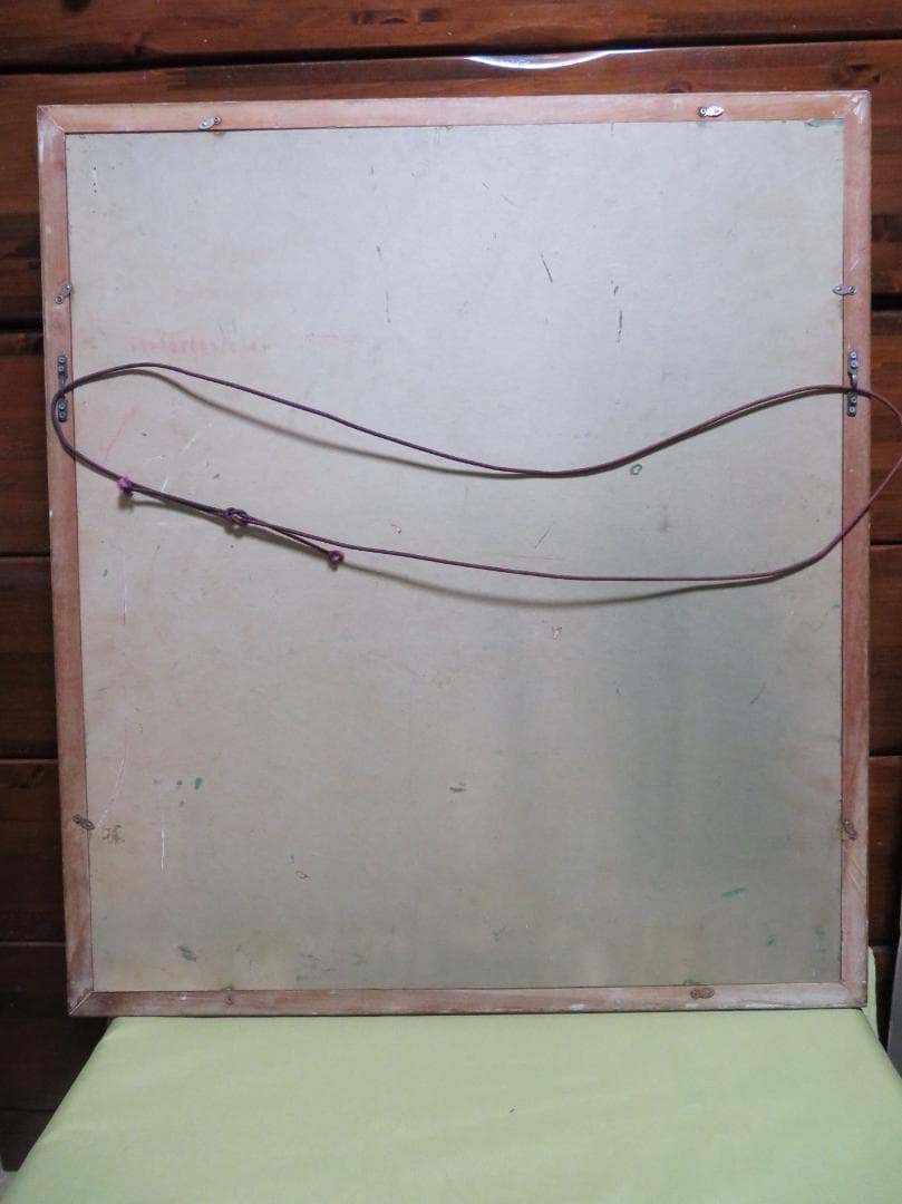 ◆　永井はる 「舞妓」 油彩　F１０号　東美会賞受賞　◆