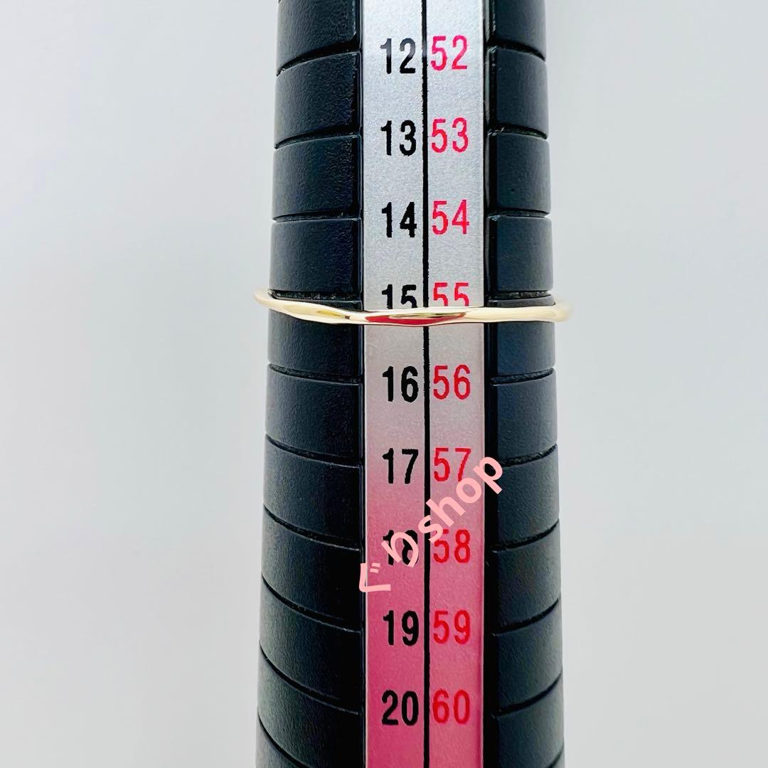 ESTELLE k10 イエローゴールド リング　15号