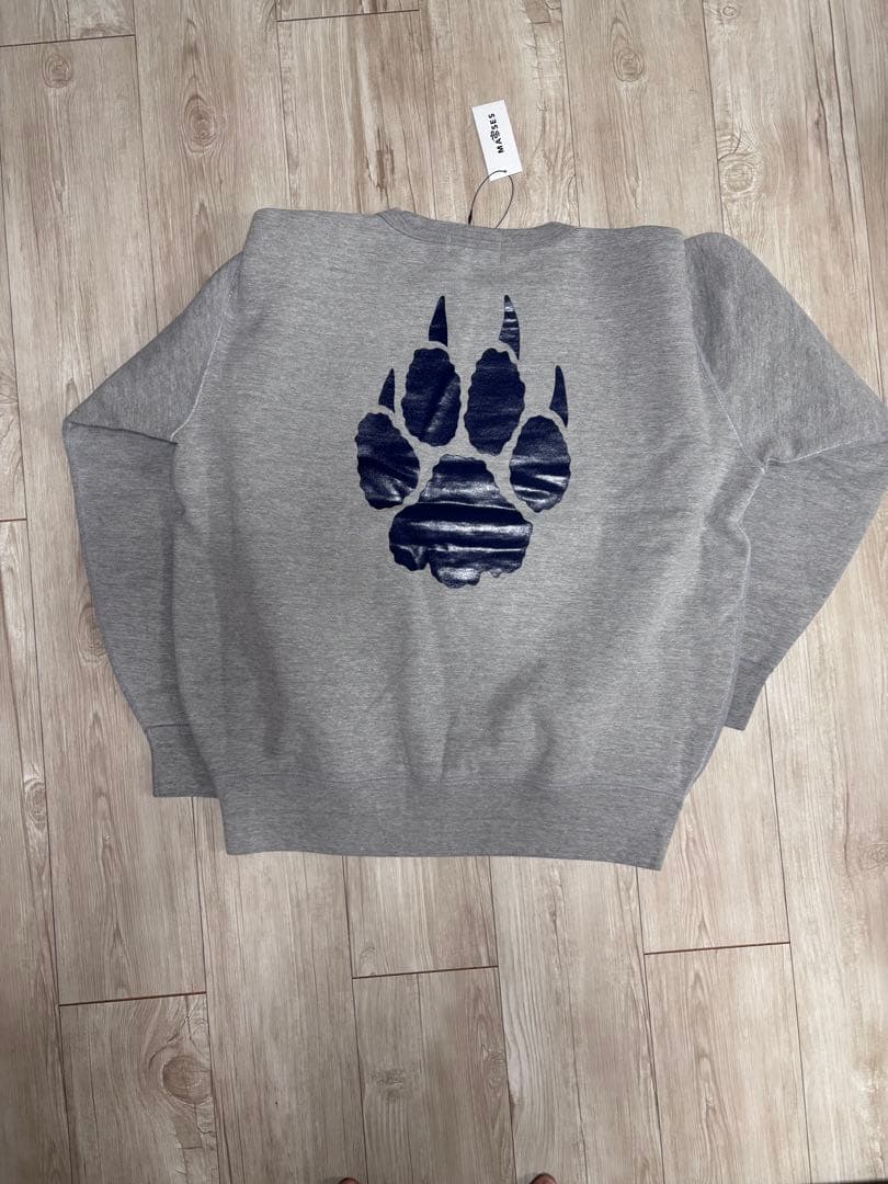 【みに★】MASSES SWEAT CREW ARCH WASH