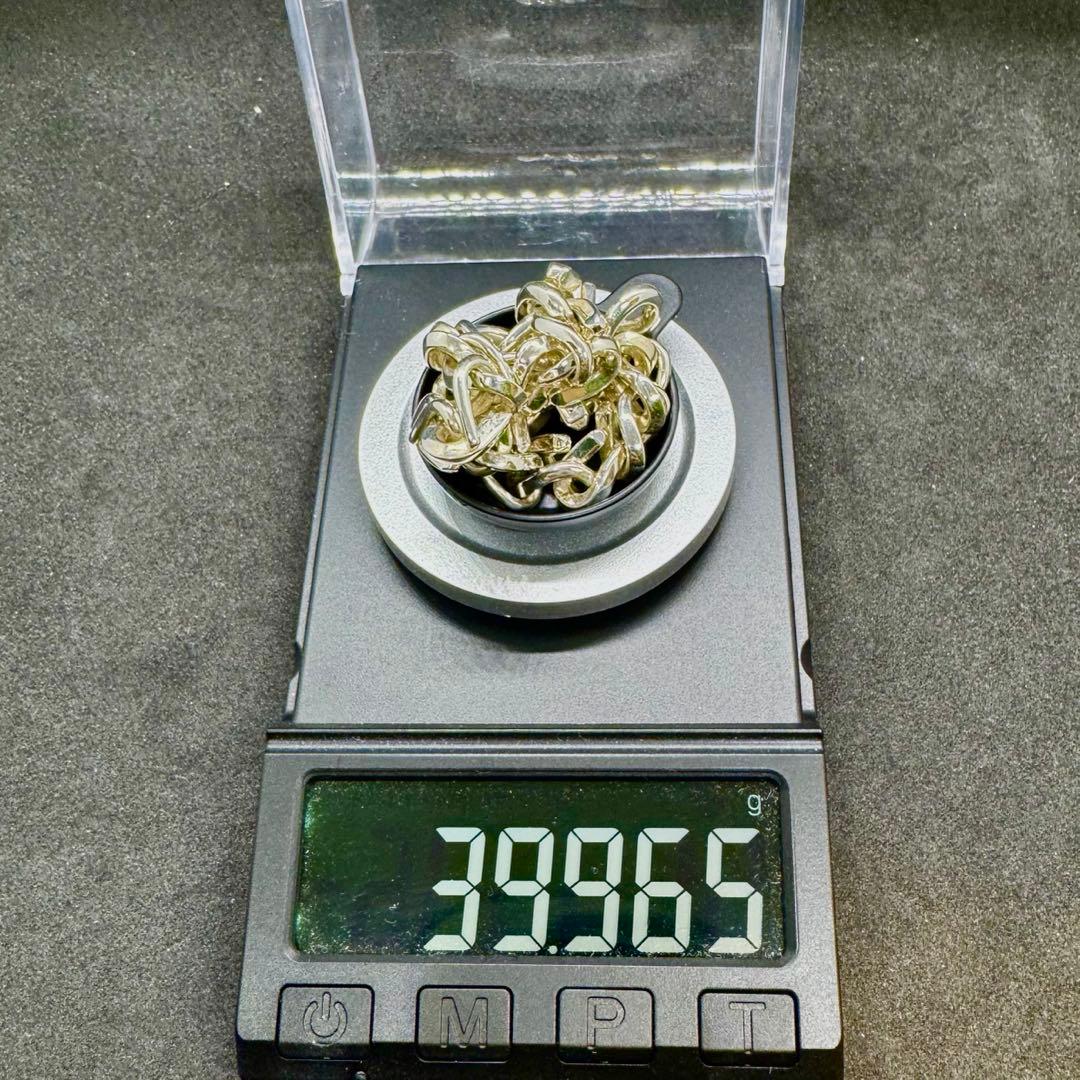 む*ゃ様 22コマ　ティファニー フォージ ミディアム リンク ブレスレット シ