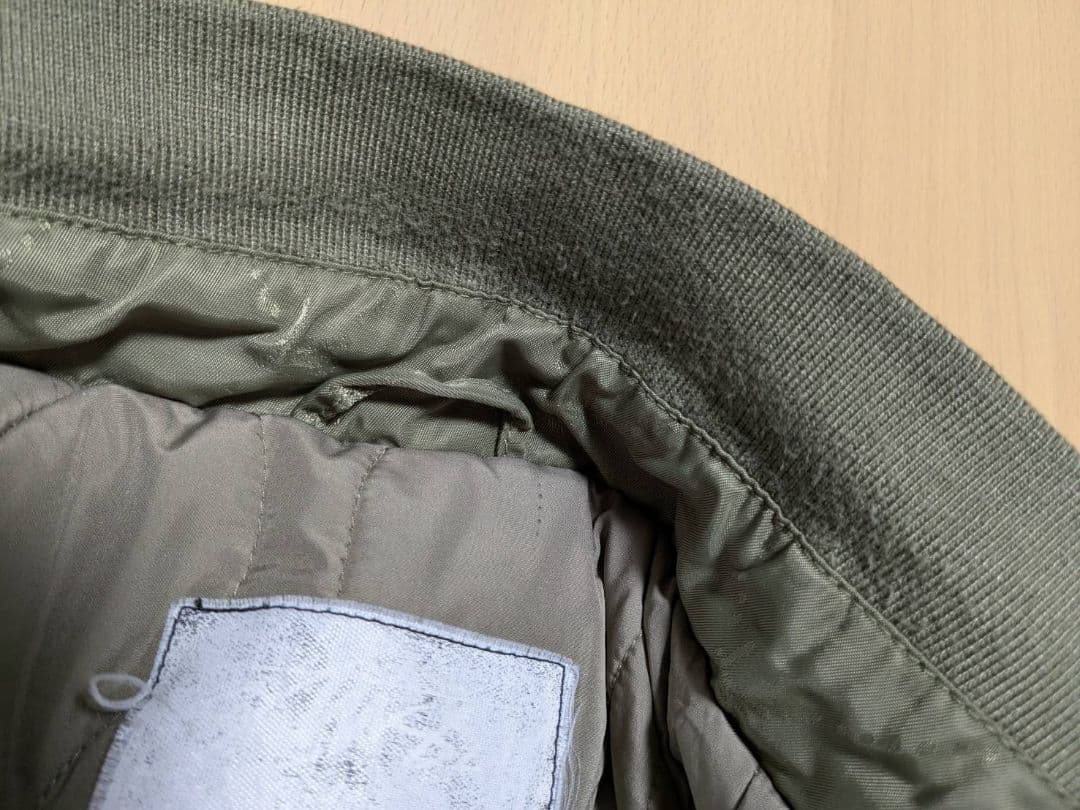 OLD STUSSY MA1ジャケット モノグラム