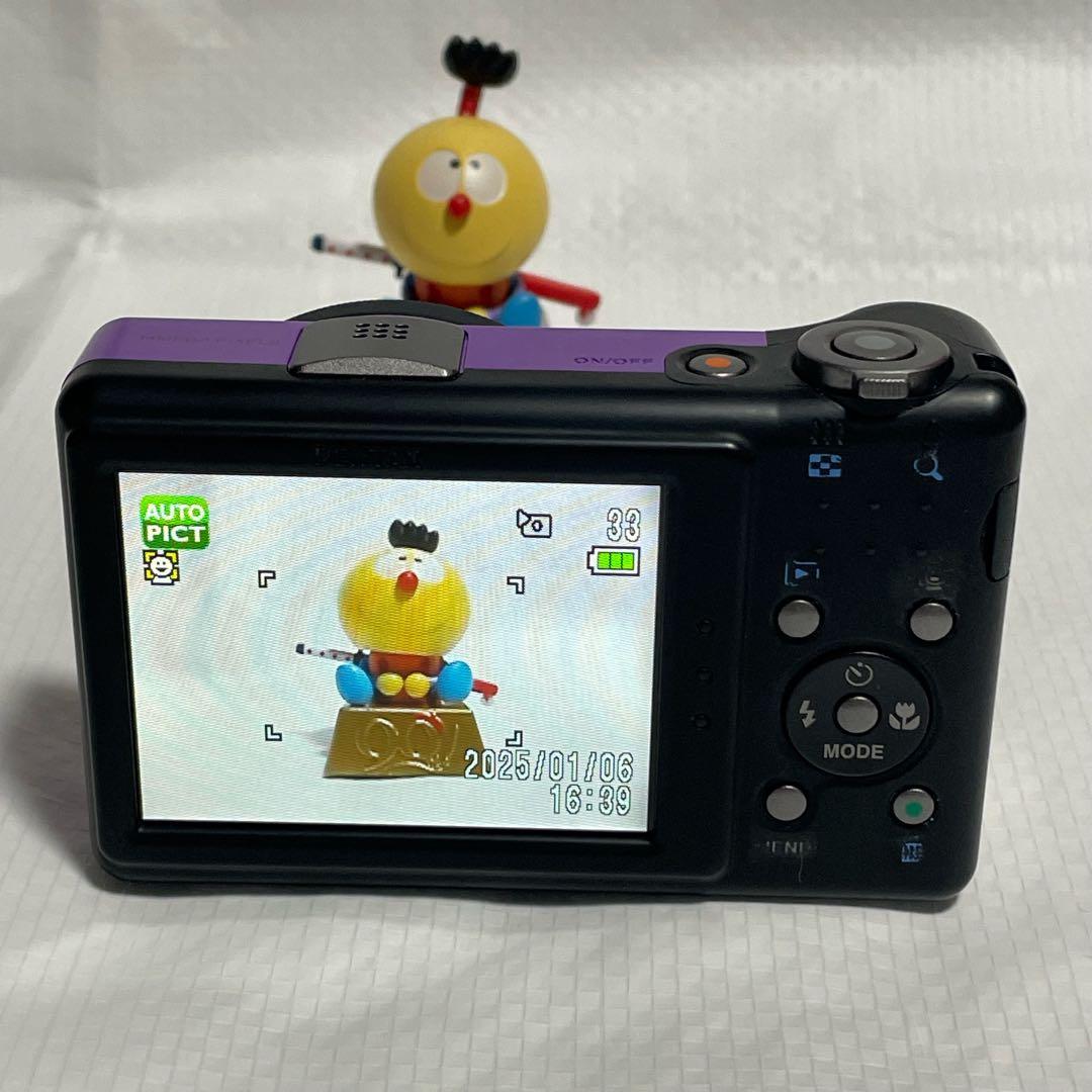 PENTAX Optio RZ10 デジタルカメラ デジカメ コンデジ 紫 元箱