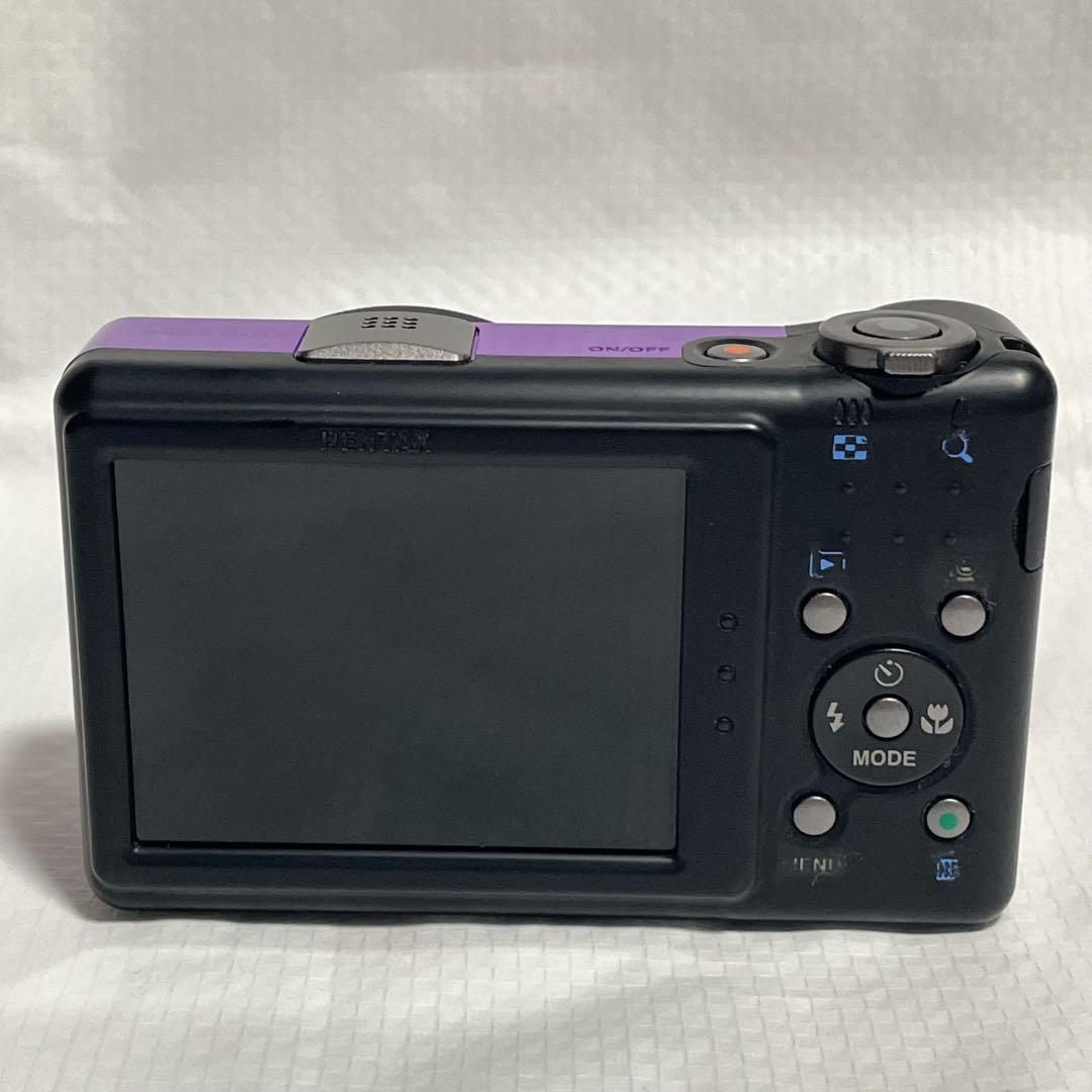PENTAX Optio RZ10 デジタルカメラ デジカメ コンデジ 紫 元箱