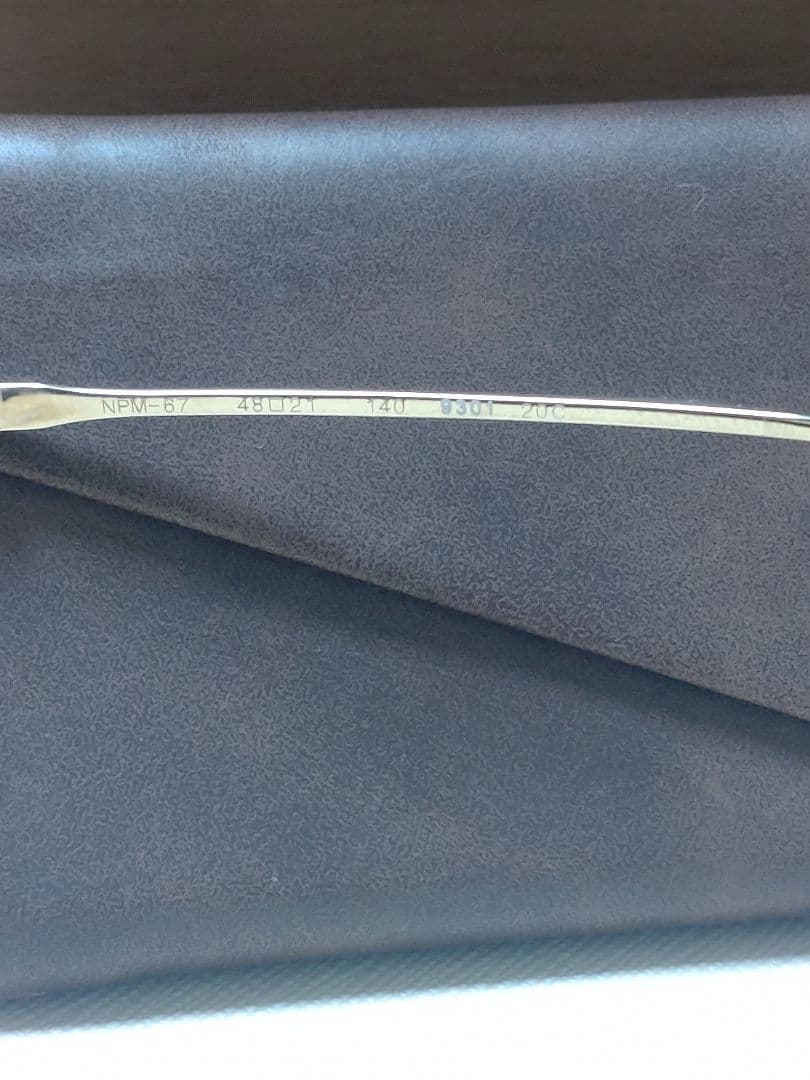 フォーナインズ メガネ ブラウン 999.9