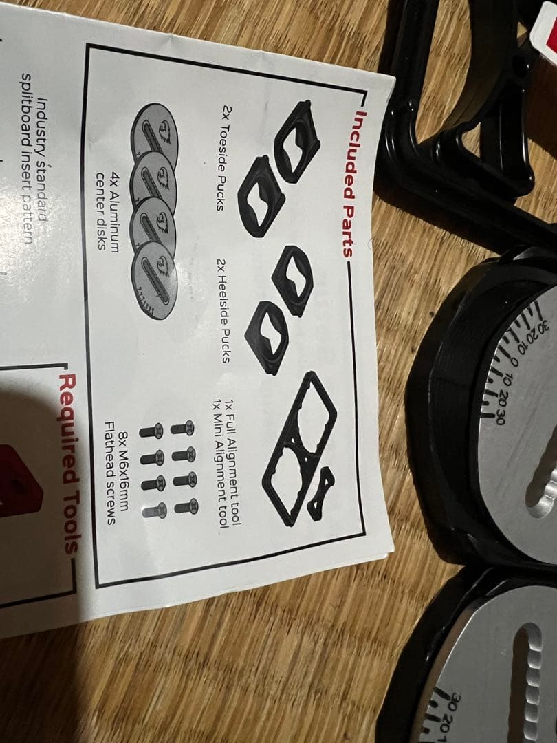 SPARK r&d SPARK PUCKS FLATパック スプリットボード