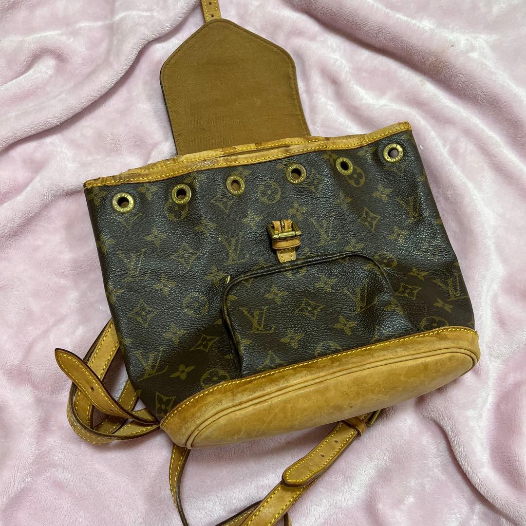Louis Vuitton モノグラムバック　モンスリ　リュック