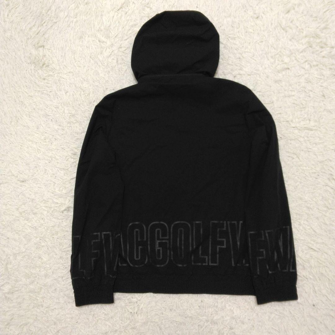 WAAC ワック 撥水ストレッチ アウター ブルゾン ブラック パーカー L