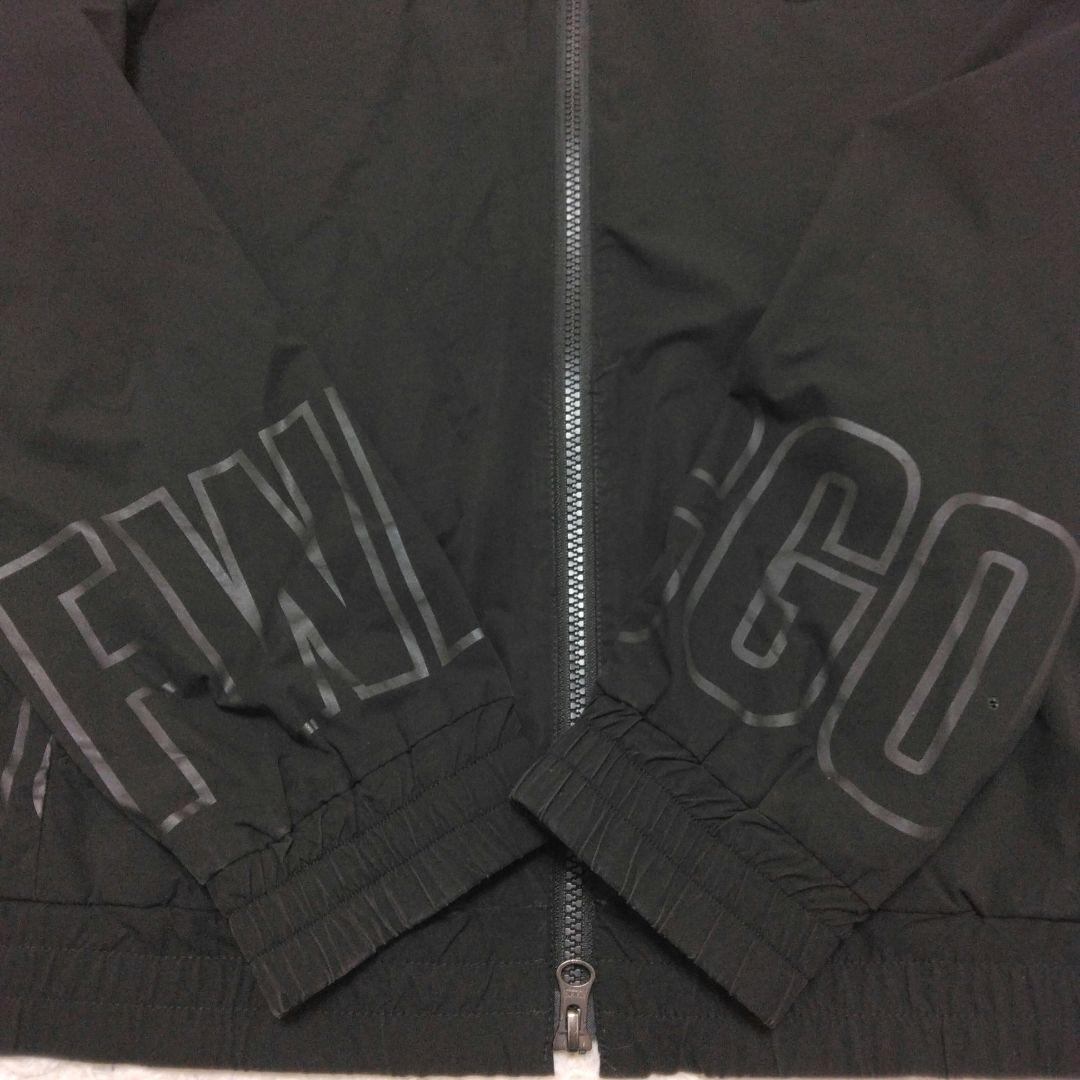 WAAC ワック 撥水ストレッチ アウター ブルゾン ブラック パーカー L