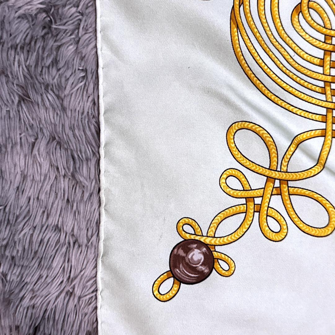 Hermès　スカーフ　カレ90　BRANDEBOURGS　シルク　HR0780