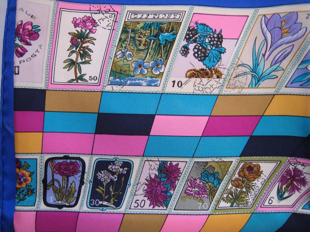 エルメス カレ90 シルクスカーフ 箱付き シミあり スイス購入