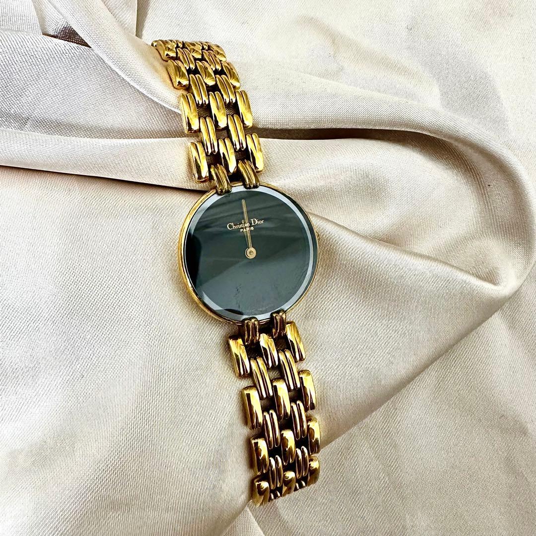 希少✨Christian Dior　バキラ　ゴールド　ヴィンテージ　腕時計