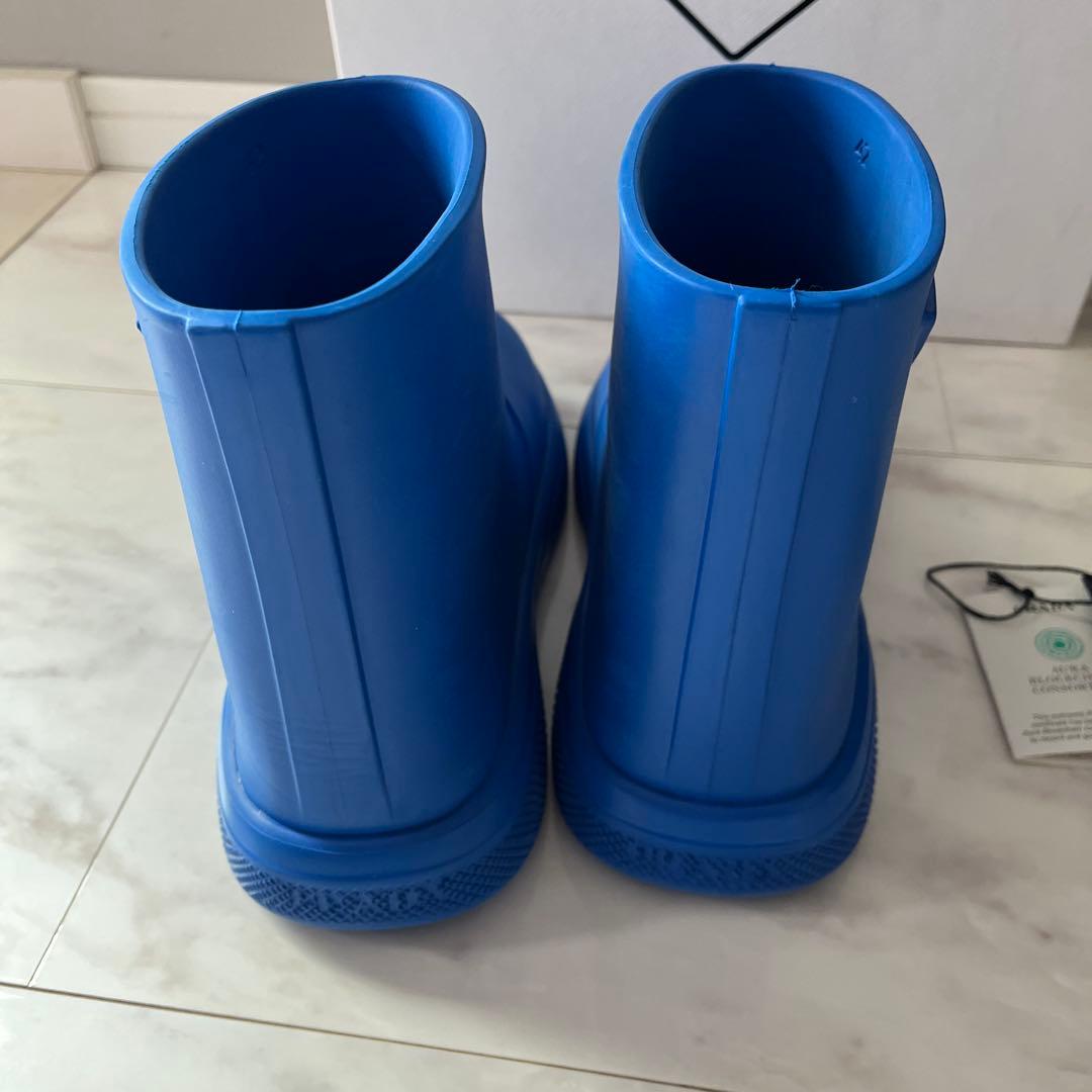 agbcさま専用☆PRADA レインシューズ レインブーツ ブルー 青 42