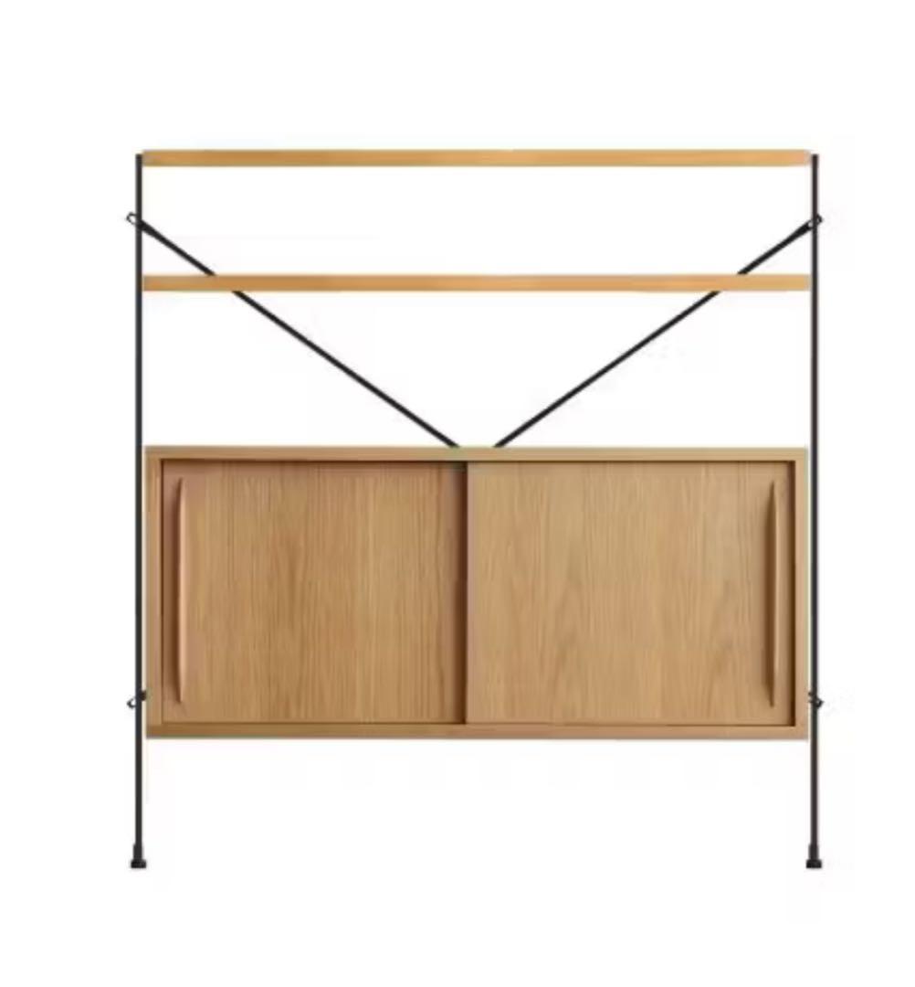 【マイ】R.U.S 薄型シェルフ 収納付き