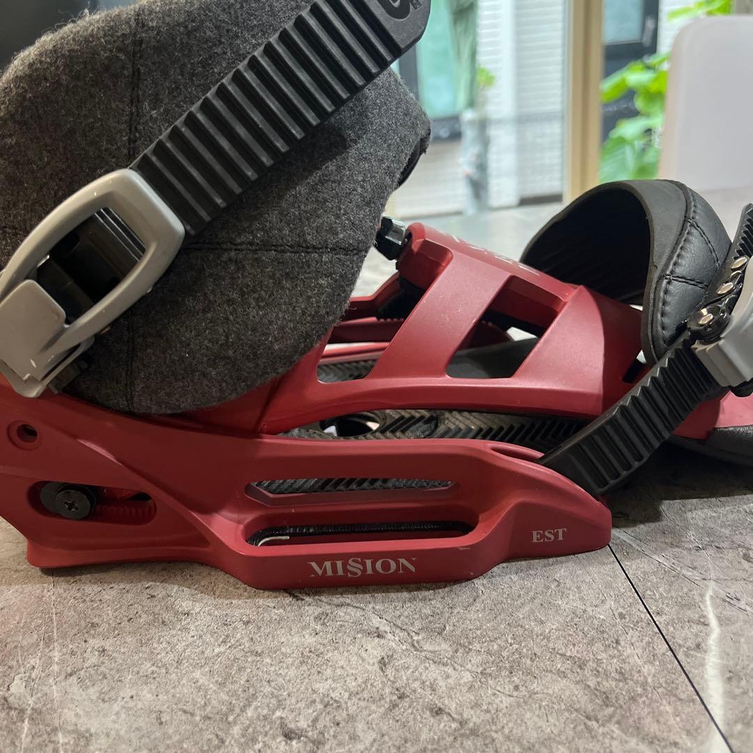 ￼BURTONバートン MISSION ESTビンディング　Ｍ／Ｌスノーボード
