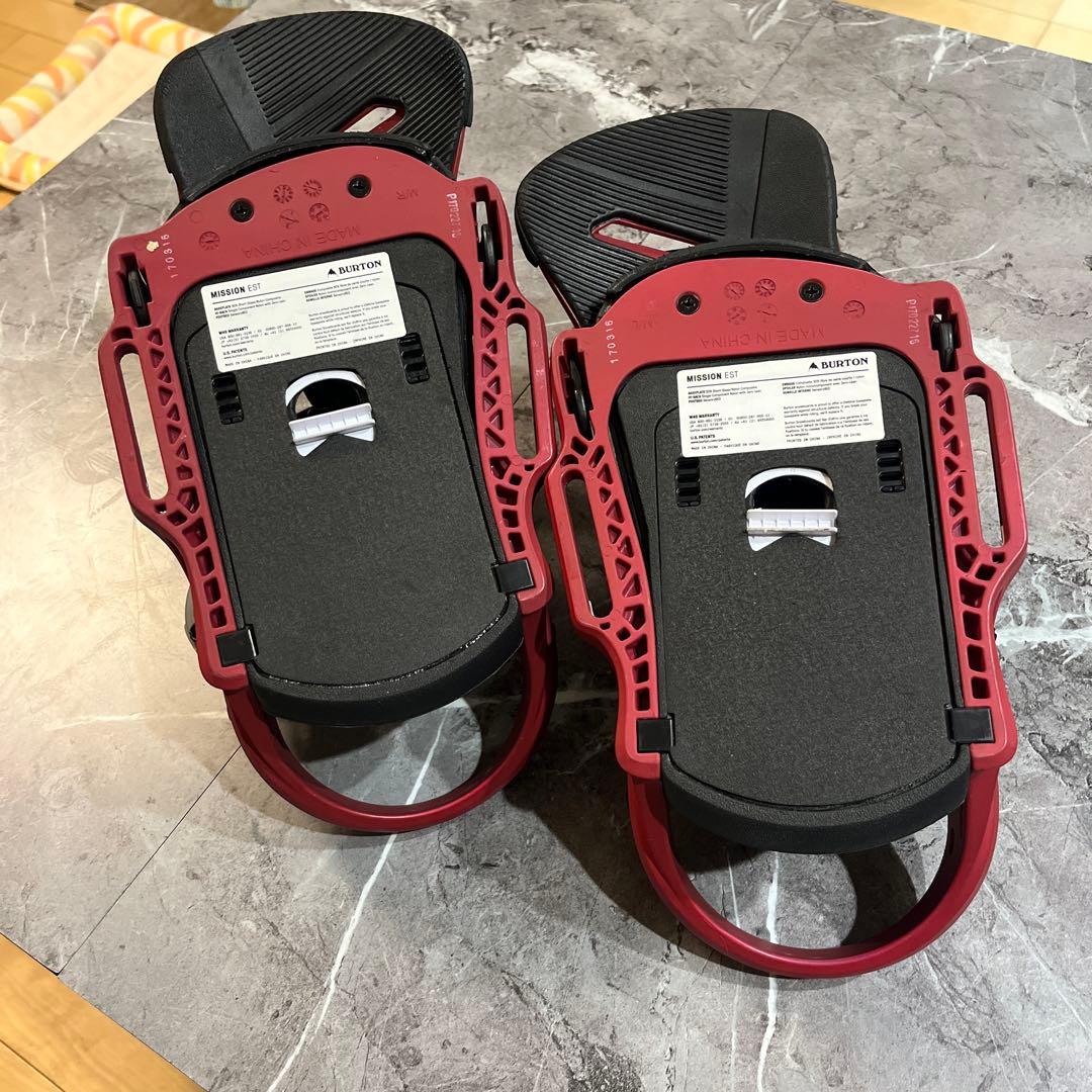 ￼BURTONバートン MISSION ESTビンディング　Ｍ／Ｌスノーボード
