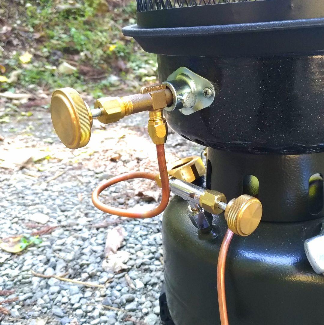 オムニバーナー 真鍮製ハンドル大&小 2点セット SI-57 カスタムパーツ