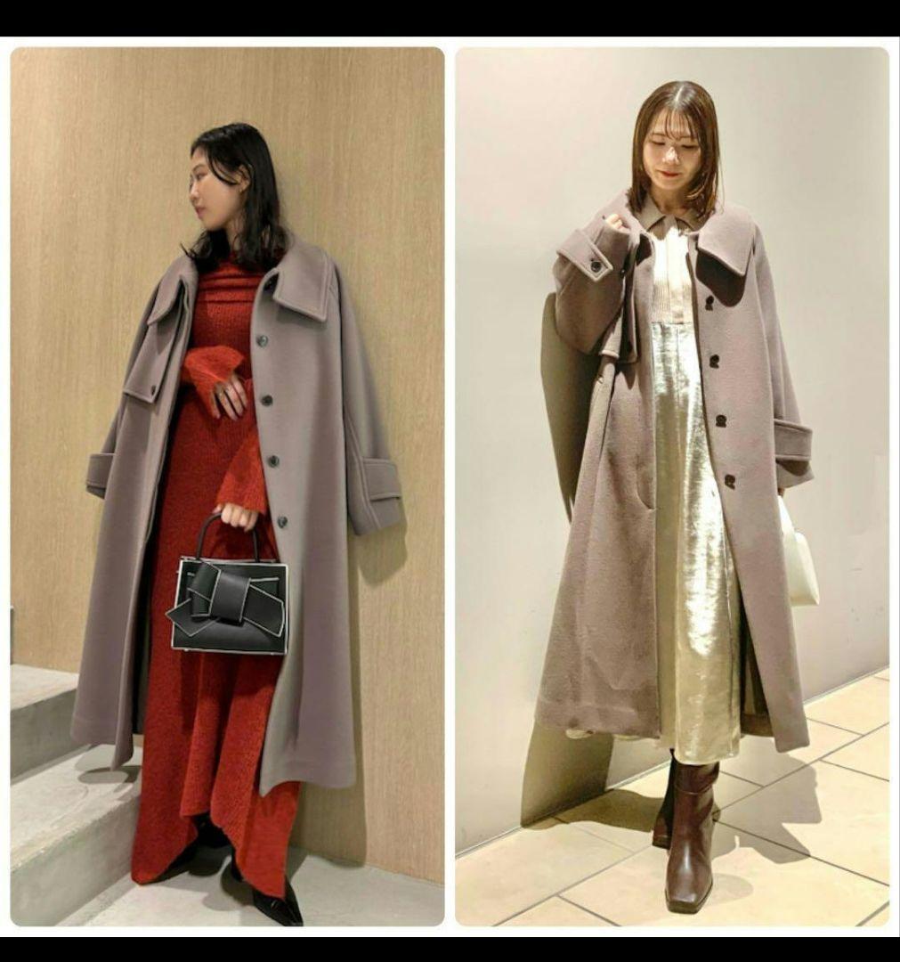 新春お値下げ　新品♡ウールリバーバルマカンコート♡