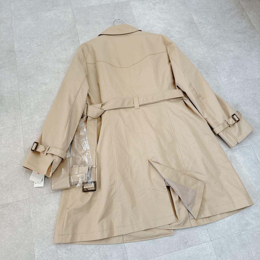 【✨新品タグ付き✨】4wayダブルトレンチコート ベージュ　大きいサイズ　6L