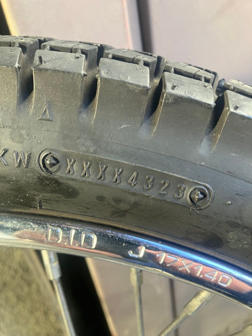 C50 AA01 プレスカブ　DUNLOP D502  & ホイール