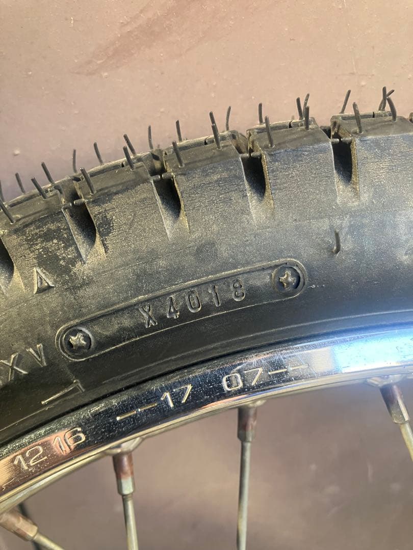 C50 AA01 プレスカブ　DUNLOP D502  & ホイール